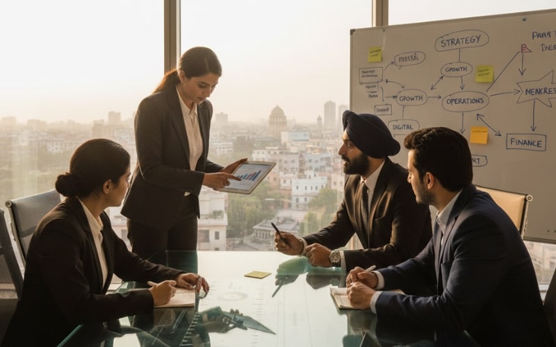 Business consulting services in Delhi helping businesses grow